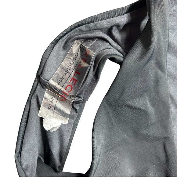 RELLECIGA black cheeky Brazilian Cut low rise front Sexy thong Bikini Bottom NWT - Picture 8 of 8